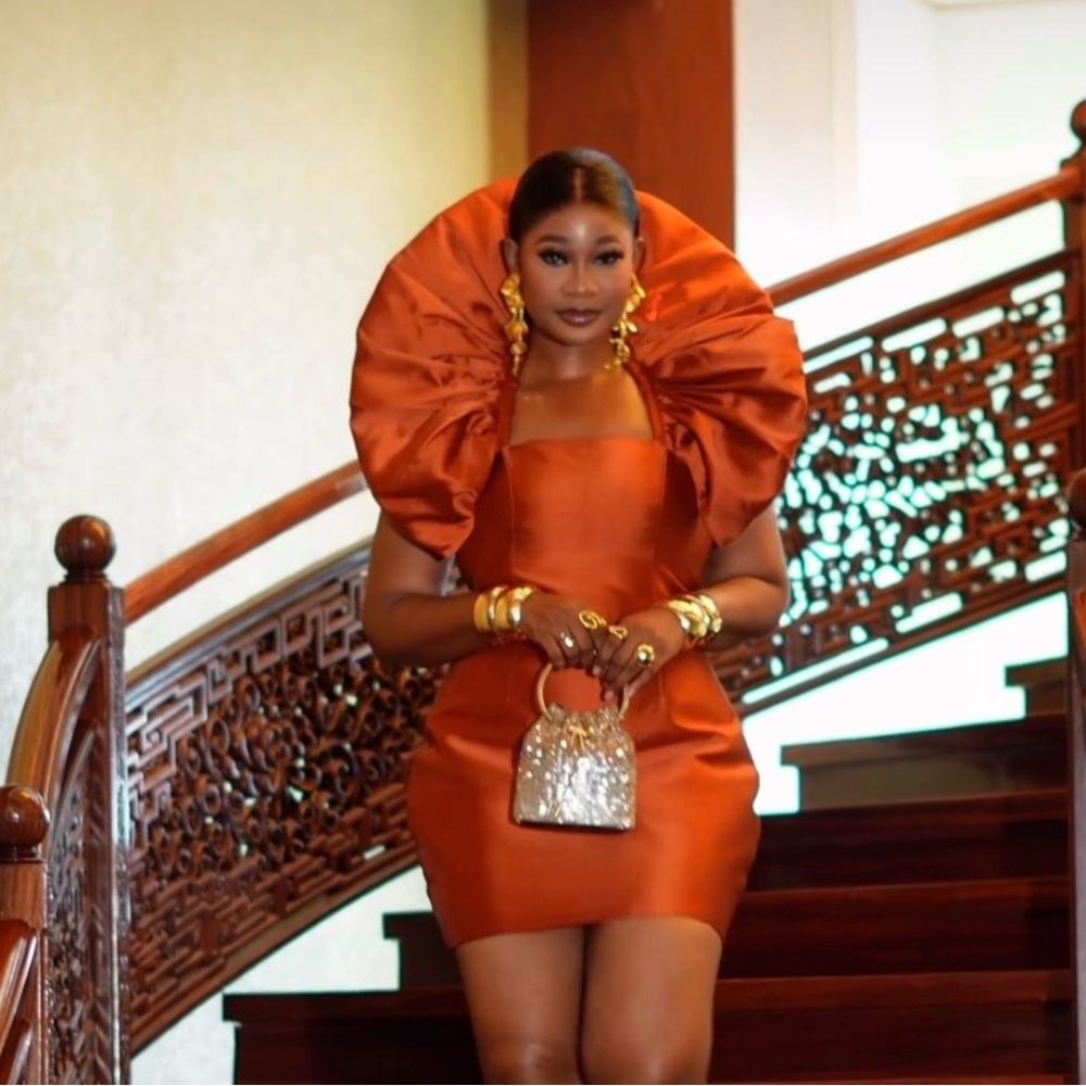 Custom Dress Made By Nigerian Designer